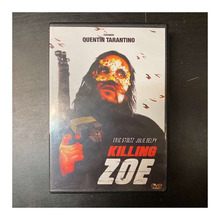 Killing Zoe DVD (M-/M-) -jännitys-