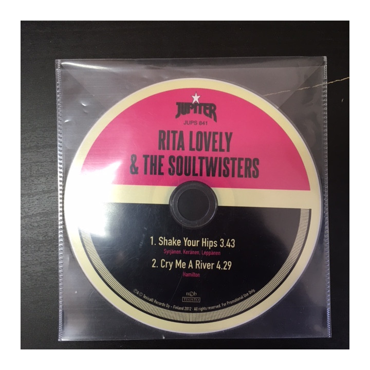 Rita Lovely & The Soultwisters - Shake Your Hips PROMO CDS (VG+/-) -soul-