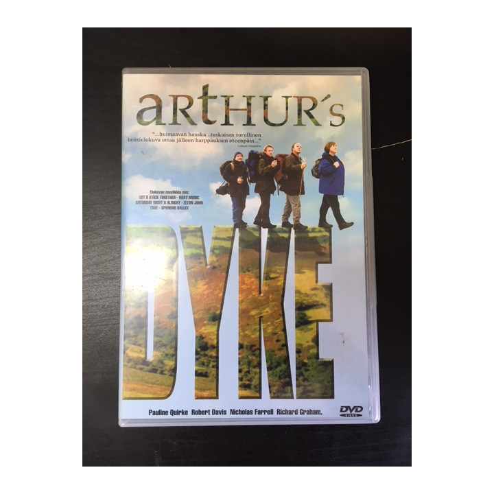 Arthur's Dyke DVD (VG/M-) -komedia/draama-