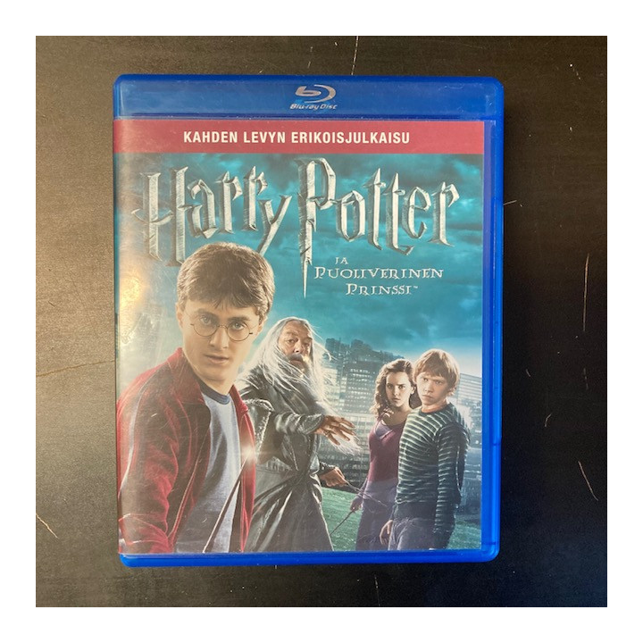 Harry Potter ja puoliverinen prinssi (erikoisjulkaisu) Blu-ray (VG+/M-) -seikkailu-