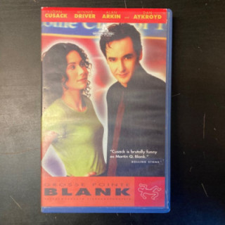 Grosse Pointe Blank VHS (VG+/VG+) -toiminta/komedia-