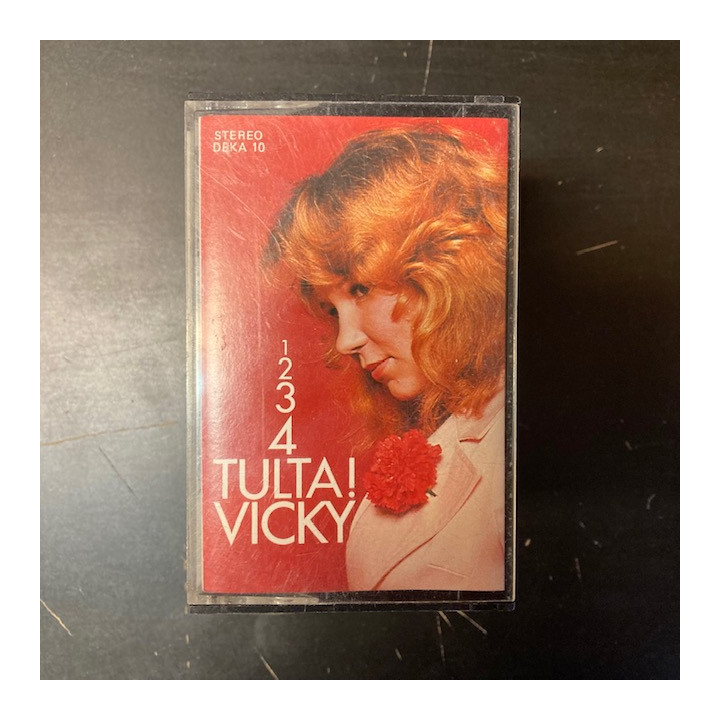 Vicky Rosti - 1-2-3-4-tulta! C-kasetti (VG+/M-) -iskelmä-