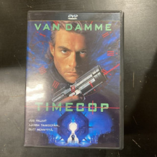 Timecop DVD (M-/M-) -toiminta/sci-fi-