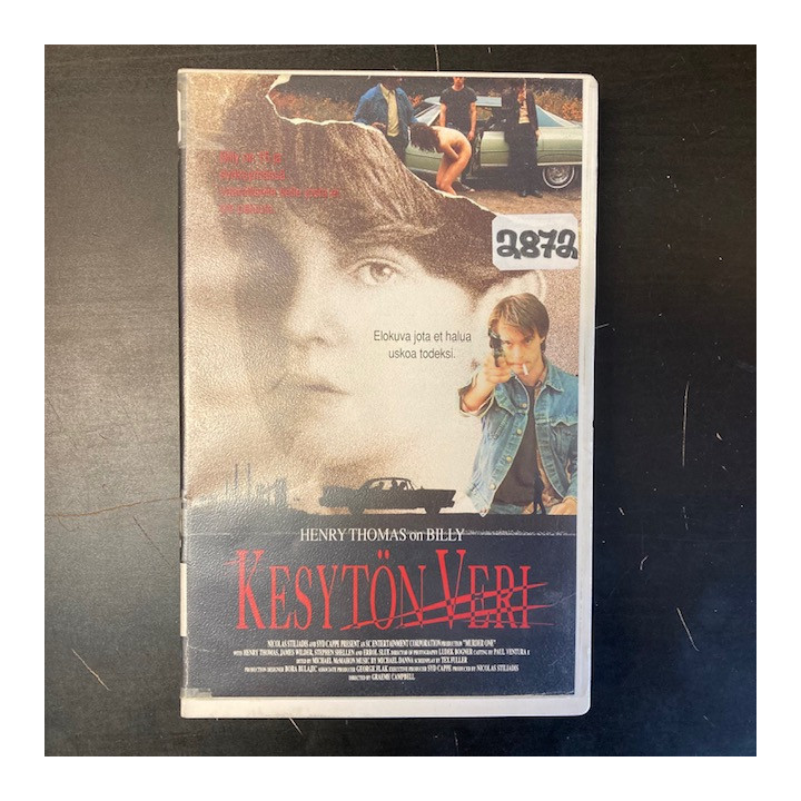 Kesytön veri VHS (VG+/VG+) -draama-