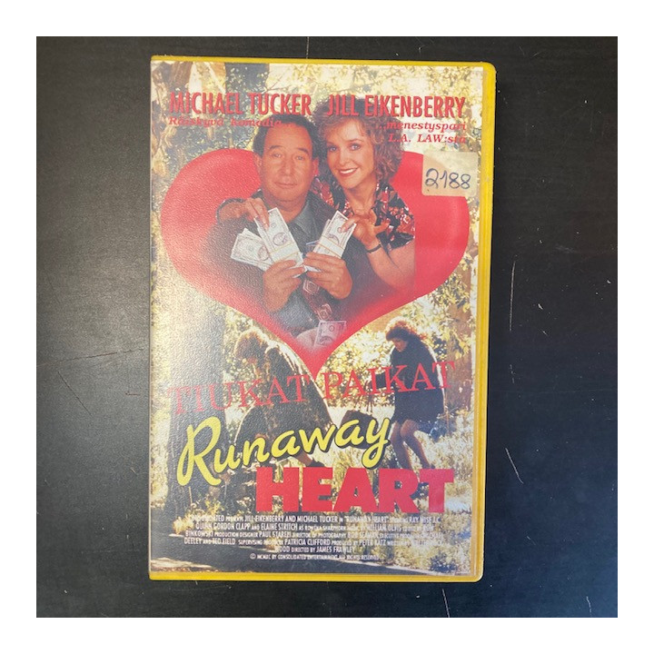 Tiukat paikat VHS (VG+/VG+) -komedia-