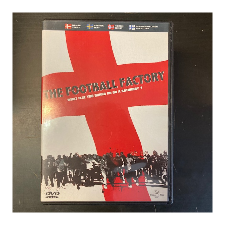 Football Factory DVD (VG+/M-) -draama-