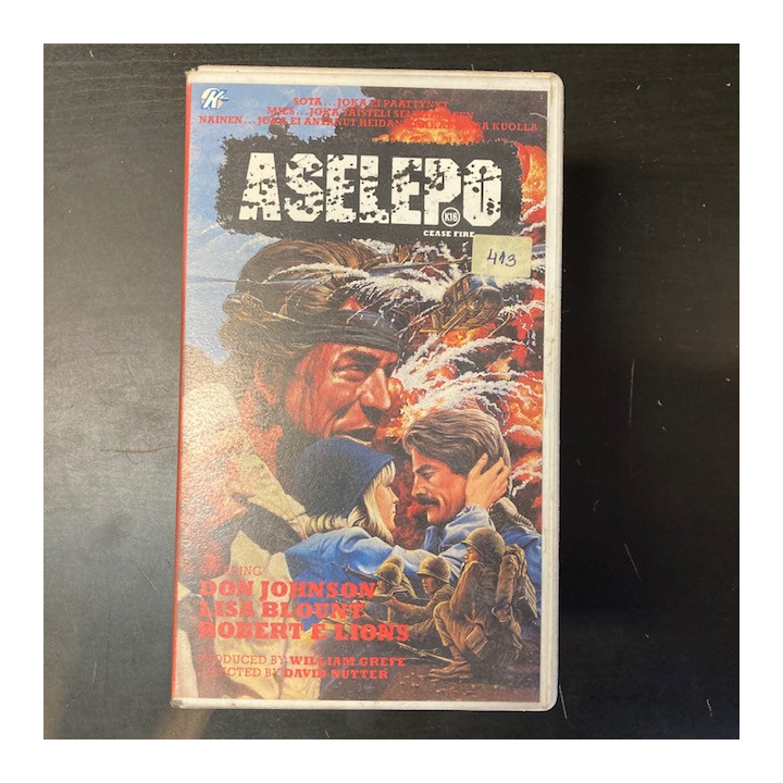 Aselepo VHS (VG+/VG+) -draama-