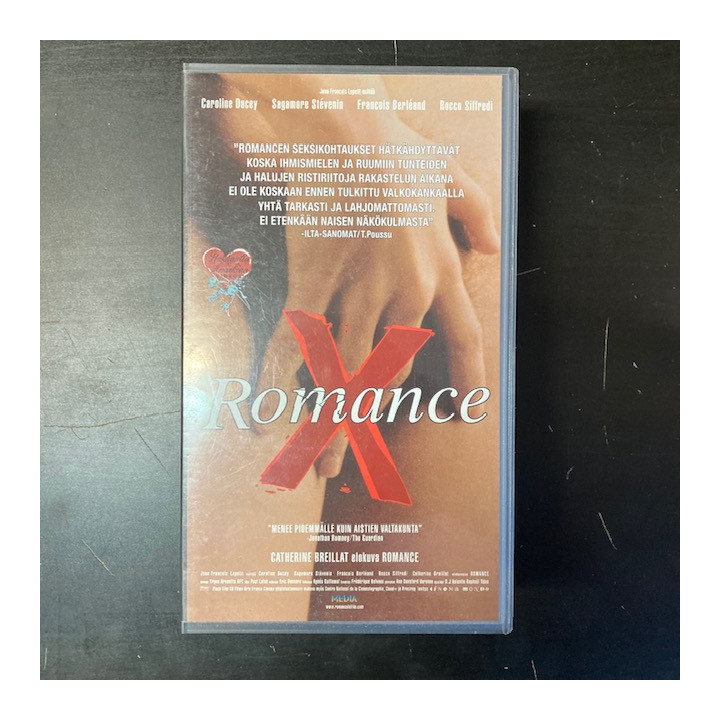 Romance X VHS (VG+/M-) -draama-