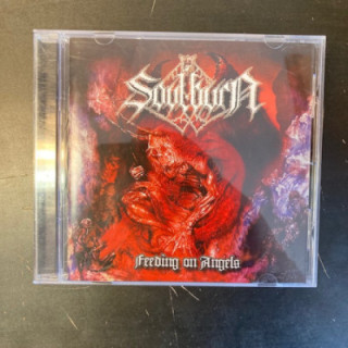 Soulburn - Feeding On Angels (limited edition) CD (VG+/M-) -death metal/black metal-