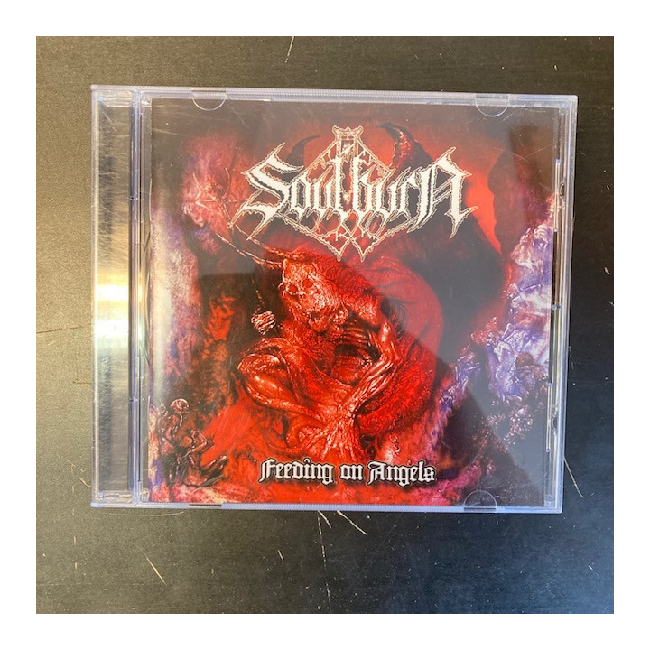 Soulburn - Feeding On Angels (limited edition) CD (VG+/M-) -death metal/black metal-