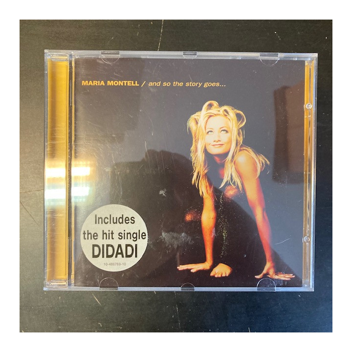 Maria Montell - And So The Story Goes... CD (M-/VG+) -pop-