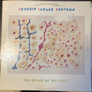 Devadip Carlos Santana - The Swing Of Delight 2LP (VG+/VG) -jazz fusion-