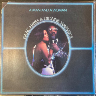 Isaac Hayes & Dionne Warwick - A Man And A Woman 2LP (VG+/VG+) -soul-