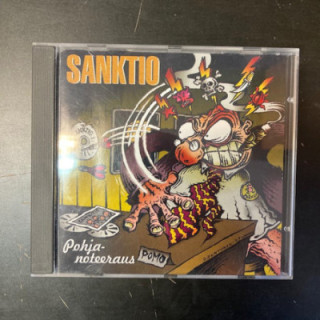 Sanktio - Pohjanoteeraus CD (VG+/M-) -punk rock-