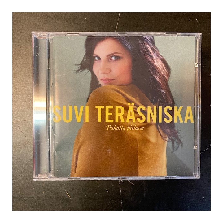 Suvi Teräsniska - Pahalta piilossa CD (M-/M-) -iskelmä-