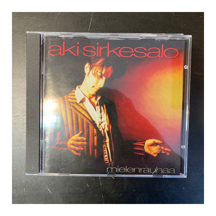 Aki Sirkesalo - Mielenrauhaa CD (M-/M-) -pop rock-