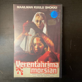 Verentahrima morsian VHS (VG+/M-) -kauhu-