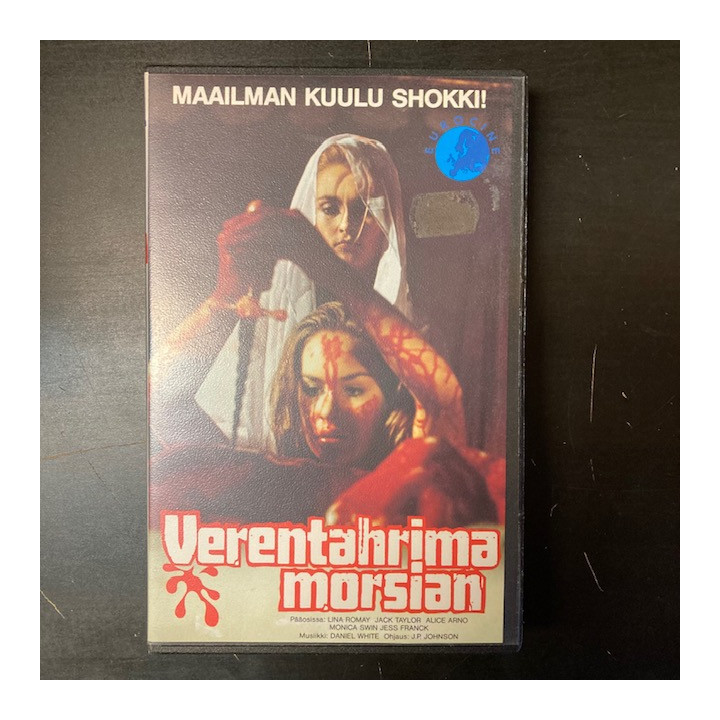 Verentahrima morsian VHS (VG+/M-) -kauhu-