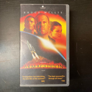 Armageddon VHS (VG+/M-) -toiminta/sci-fi-