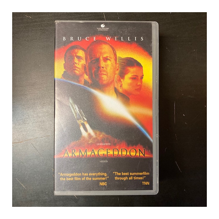Armageddon VHS (VG+/M-) -toiminta/sci-fi-