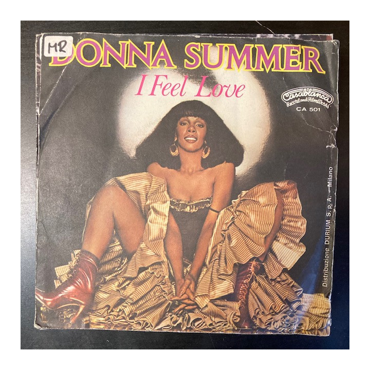 Donna Summer - I Feel Love 7'' (VG+/VG) -disco-