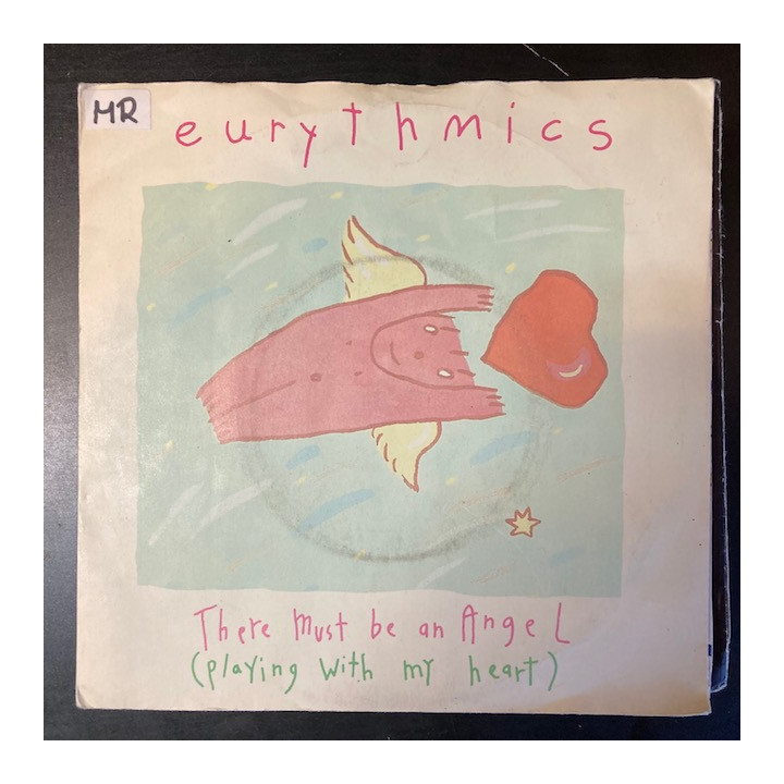 Eurythmics - There Must Be An Angel 7'' (VG+/VG) -synthpop-