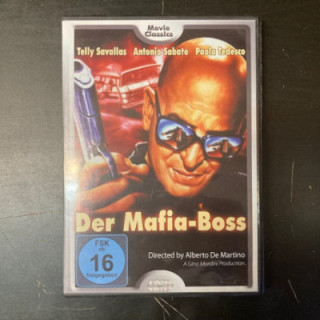 Crime Boss DVD (VG+/M-) -draama- (saksankielinen/ei suomenkielistä tekstitystä)