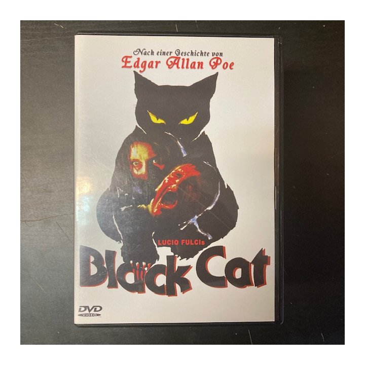 Black Cat (1981) DVD (VG+/M-) -kauhu- (ei suomenkielistä tekstitystä/englanninkielinen)