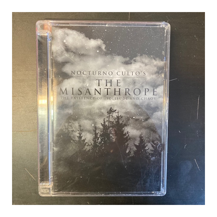 Nocturno Culto's The Misanthrope DVD+CD (VG+-M-/M-) -dokumentti- (ei suomenkielistä tekstitystä)
