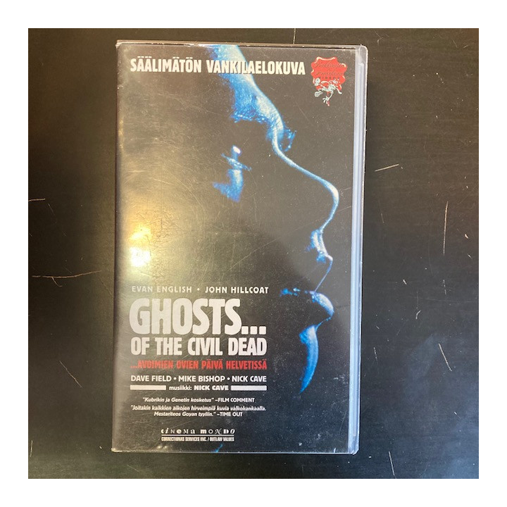 Ghosts... Of The Civil Dead VHS (VG+/VG+) -draama-