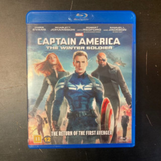 Captain America - The Winter Soldier Blu-ray (M-/M-) -toiminta/sci-fi-