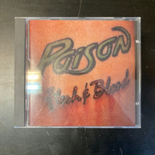 Poison - Flesh & Blood CD (VG/M-) -hard rock-
