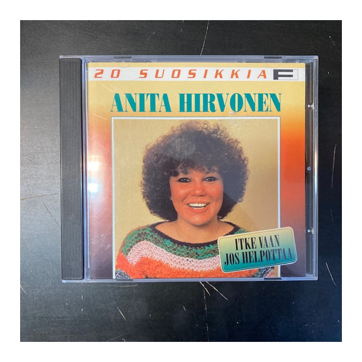 Anita Hirvonen - 20 suosikkia CD (VG+/M-) -iskelmä-