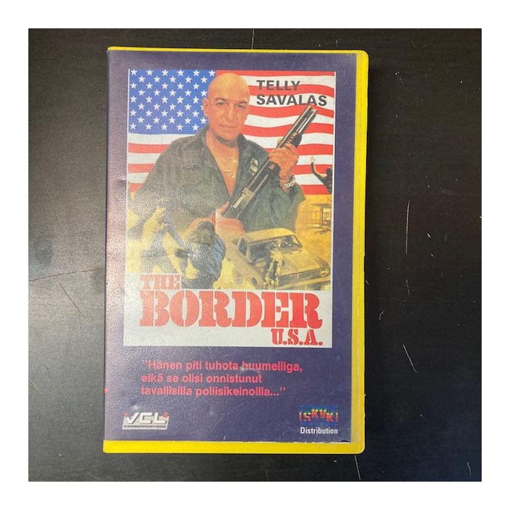 Border U.S.A. VHS (VG+/VG+) -toiminta/jännitys-