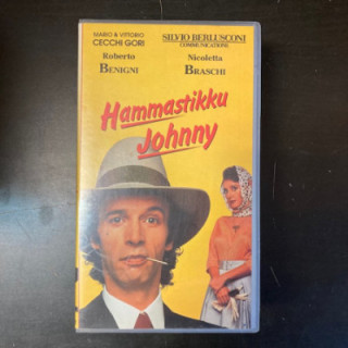 Hammastikku Johnny VHS (VG+/M-) -komedia-