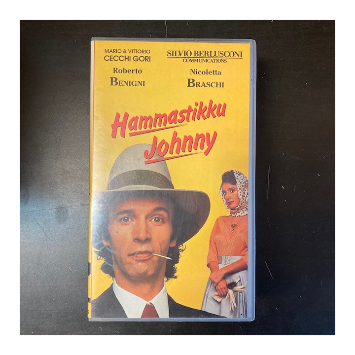 Hammastikku Johnny VHS (VG+/M-) -komedia-