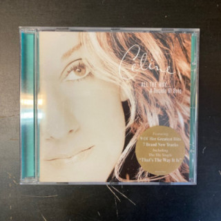 Celine Dion - All The Way...A Decade Of Song CD (VG/M-) -pop-