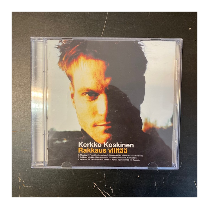 Kerkko Koskinen - Rakkaus viiltää CD (VG/M-) -pop rock-