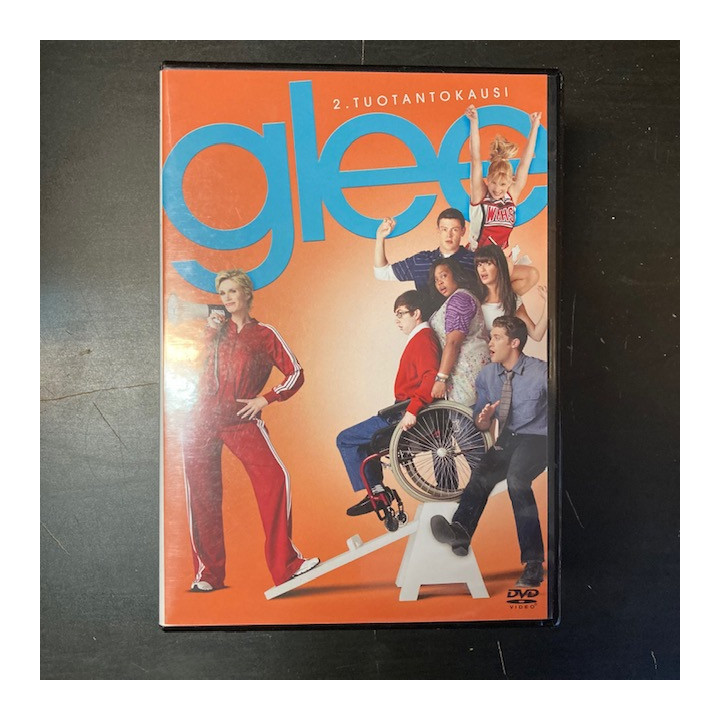 Glee - Kausi 2 7DVD (VG+-M-/M-) -tv-sarja-