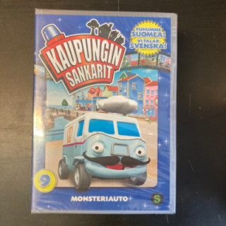 Kaupungin sankarit 9 - Monsteriauto DVD (avaamaton) -animaatio-