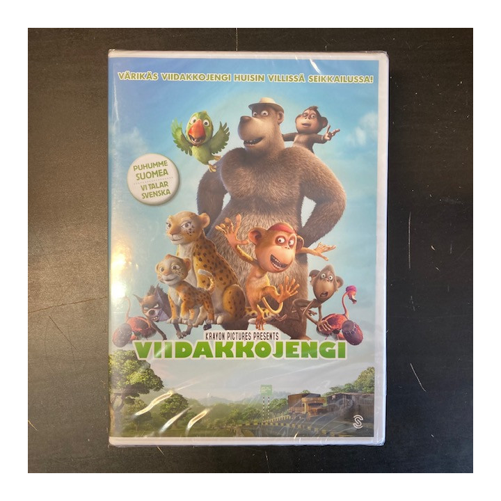 Viidakkojengi DVD (avaamaton) -animaatio-