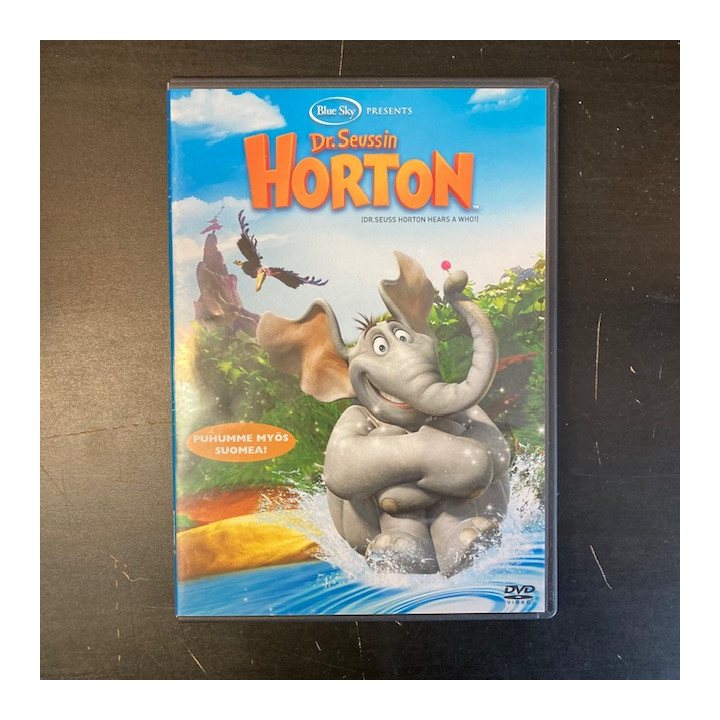 Dr. Seussin Horton DVD (VG/M-) -animaatio-
