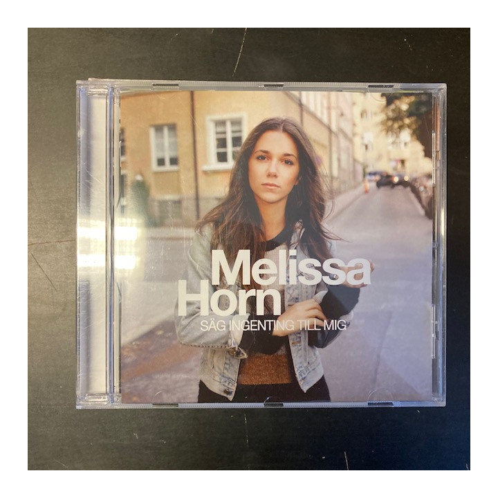 Melissa Horn - Säg ingenting till mig CD (VG/VG+) -folk pop-