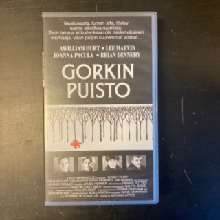 Gorkin puisto VHS (VG+/M-) -jännitys/draama-