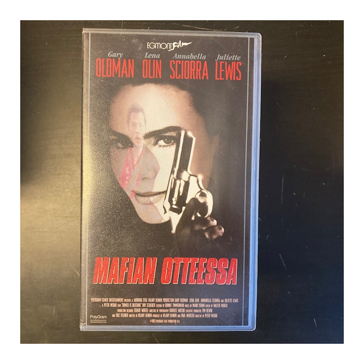 Mafian otteessa VHS (VG+/M-) -jännitys-