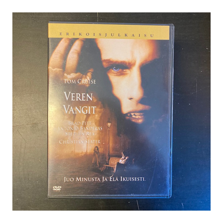 Veren vangit (erikoisjulkaisu) DVD (VG+/M-) -kauhu/draama-