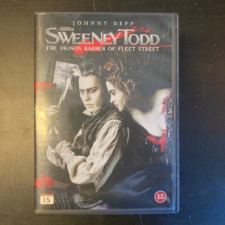 Sweeney Todd - Fleet Streetin paholaisparturi DVD (M-/M-) -jännitys-