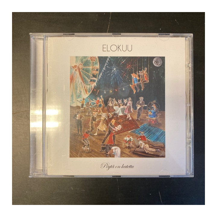 Elokuu - Pöytä on katettu CD (M-/M-) -hip hop-