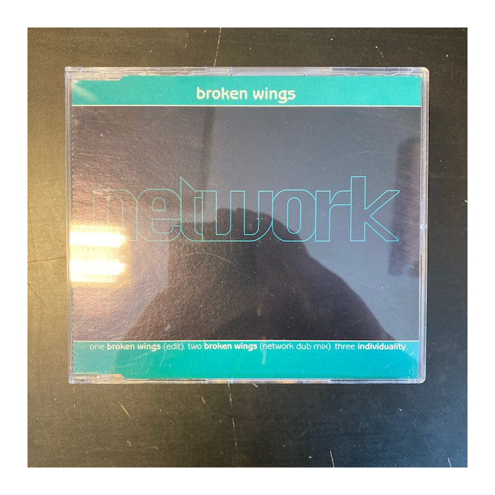 Network - Broken Wings CDS (VG+/M-) -dance-