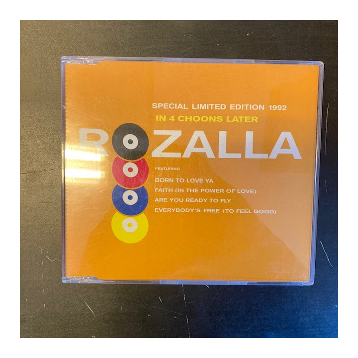 Rozalla - In 4 Choons Later (limited edition) CDS (VG+/M-) -house-